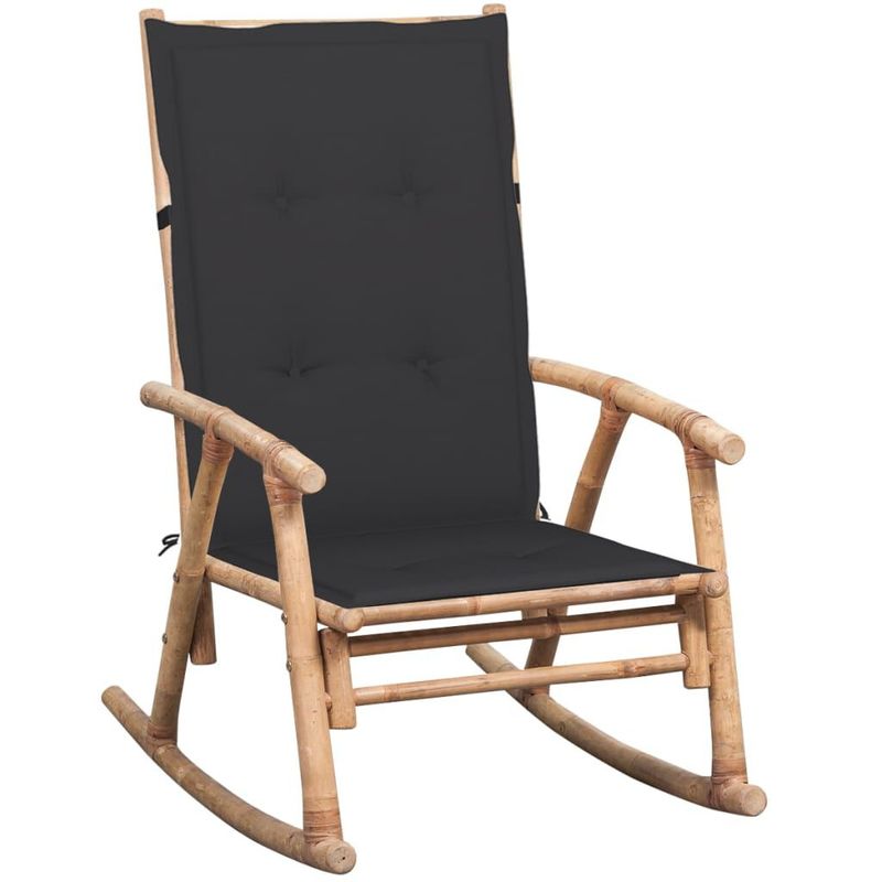 vidaXL-Sedia-a-Dondolo-con-Cuscino-in-Bambu