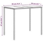vidaXL-Set-Divani-da-Giardino-4-pz-con-Cuscini-Nero-in-Polyrattan