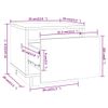 vidaXL-Comodini-2-pz-35x34x32-cm-in-Legno-Massello-di-Pino