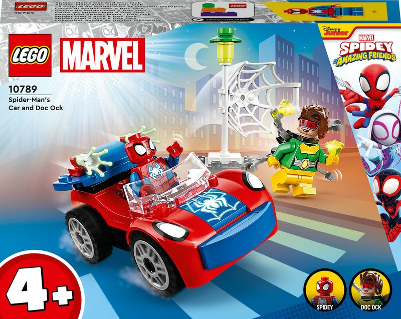 LEGO-Marvel-10789-L’Auto-di-Spider-Man-e-Doc-Ock-Macchina-Giocattolo-di-Spidey-e-i-Suoi-Fantastici-Amici-Giochi-per-Bambini-4-