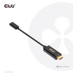 CLUB3D-CAC-1333-cavo-e-adattatore-video-022-m-HDMI-tipo-A--Standard--USB-tipo-C-Nero