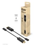 CLUB3D-CAC-1333-cavo-e-adattatore-video-022-m-HDMI-tipo-A--Standard--USB-tipo-C-Nero