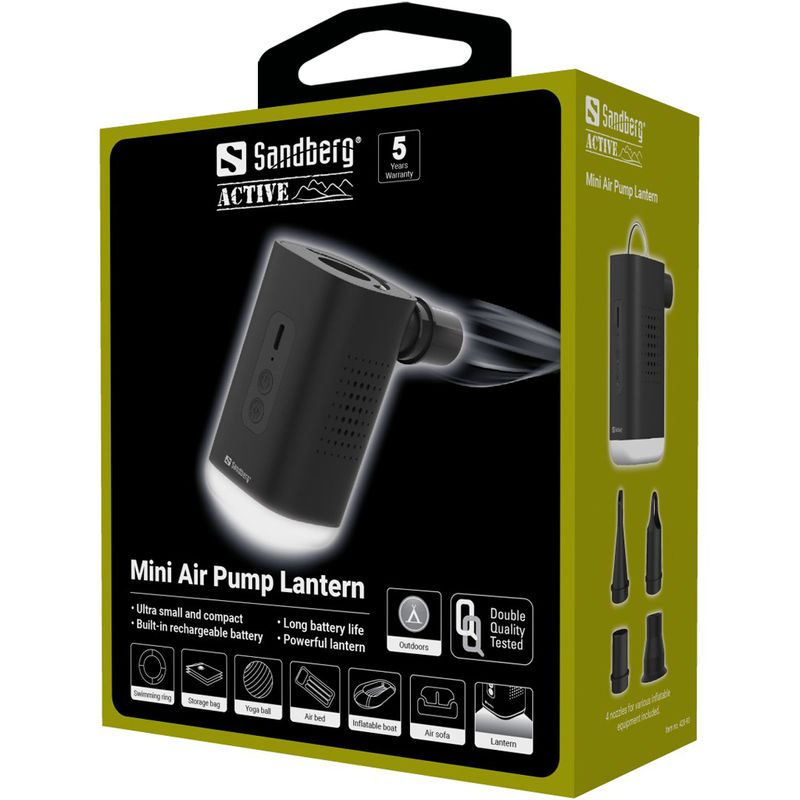 Sandberg-420-93-pompa-ad-aria-elettrica-004-bar-200-l-min--Mini-Air-Pump-Lantern---420-93---Warranty--60M-