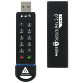 Apricorn Aegis Secure Key 3.0 unitÃÆÃâÃâÃÂ  flash USB 120 GB USB tipo A 3.2 Gen 1 [3