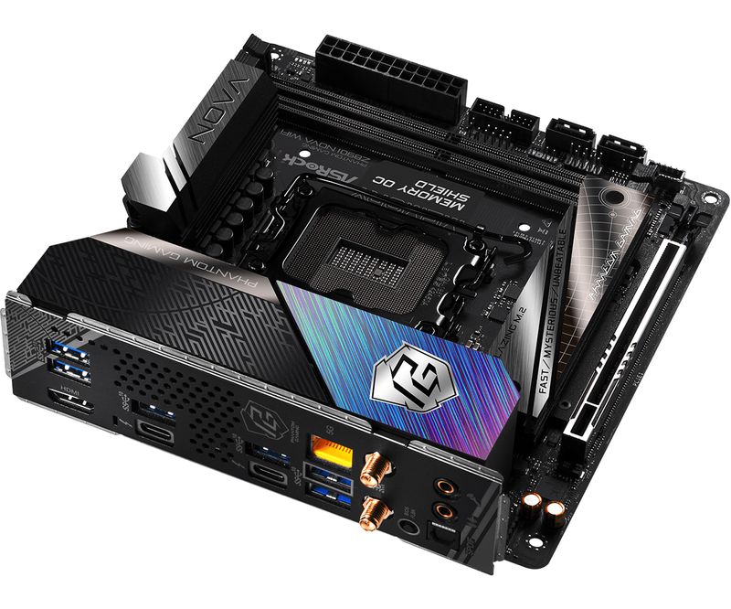 Asrock-Phantom-Gaming-Z890I-Nova-WiFi-Intel-Z890-LGA-1851--Socket-V1--mini-ITX