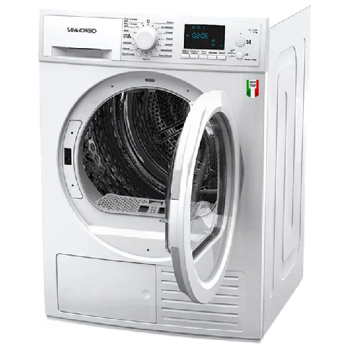 SanGiorgio-SDR8P-asciugatrice-Libera-installazione-Caricamento-frontale-8-kg-A---Bianco