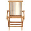 vidaXL-Sedie-da-Giardino-con-Cuscini-Verdi-2-pz-in-Massello-di-Teak