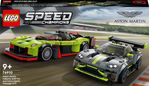 LEGO-Speed-Champions-76910-Aston-Martin-Valkyrie-AMR-Pro-e-Aston-Martin-Vantage-GT3-Set-2-Auto-Giocattolo-per-Bambini