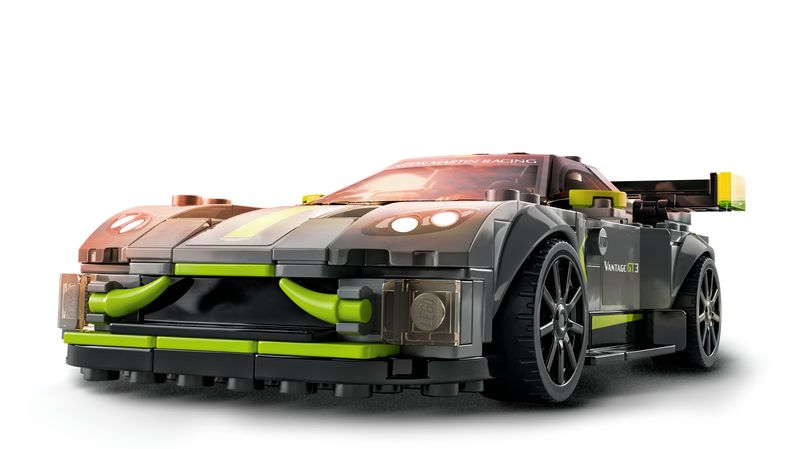 LEGO-Speed-Champions-76910-Aston-Martin-Valkyrie-AMR-Pro-e-Aston-Martin-Vantage-GT3-Set-2-Auto-Giocattolo-per-Bambini