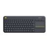Logitech-K400-Plus-Tv-tastiera-RF-Wireless-QWERTY-Spagnolo-Nero