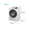 Hisense-WFQP8014EVM-lavatrice-Caricamento-frontale-8-kg-1400-Giri-min-Bianco