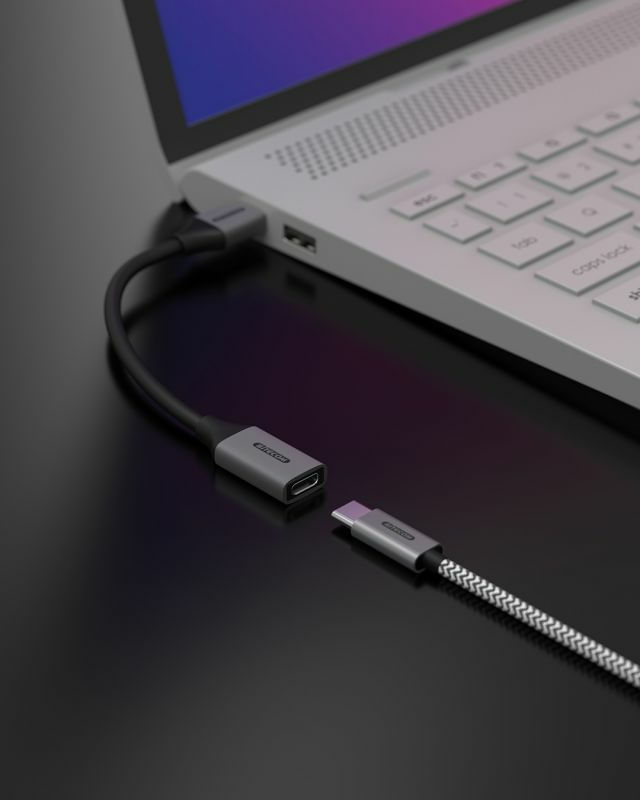Sitecom-AD-1013-cavo-USB-015-m-USB-A-USB-C-Nero-Grigio
