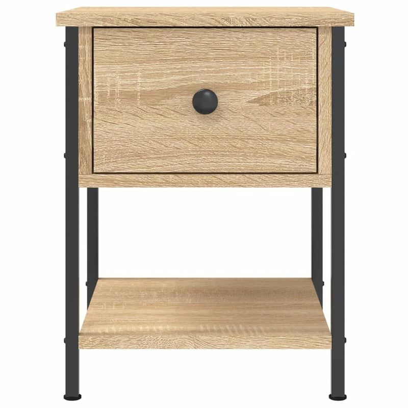 vidaXL-Comodino-Rovere-Sonoma-34x355x45-cm-in-Legno-Multistrato