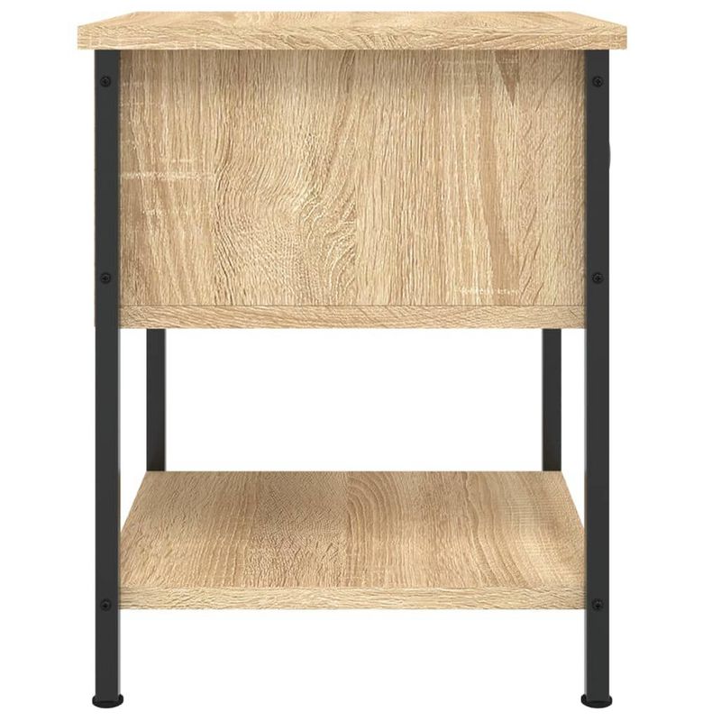vidaXL-Comodino-Rovere-Sonoma-34x355x45-cm-in-Legno-Multistrato