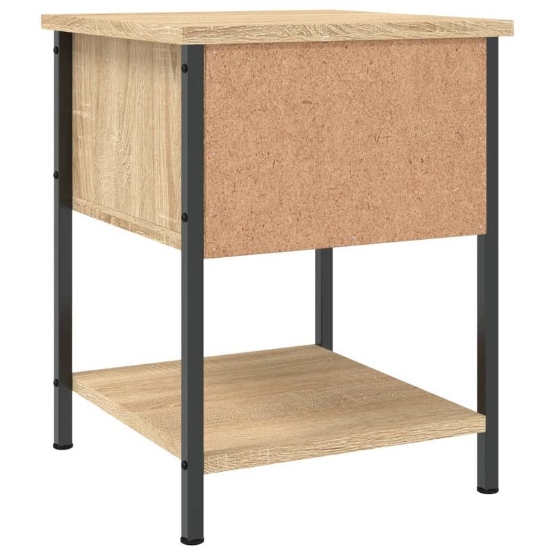vidaXL-Comodino-Rovere-Sonoma-34x355x45-cm-in-Legno-Multistrato