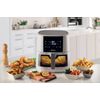 Ariete-4630-Friggitrice-ad-aria-9-Litri-1500-W-Capacita--8-programmi-Funzione-Grill-Fino-a-3.5-kg-di-fritto-Temperatura-fino-a-200°C-Cestello-trasparente-BPA-Free-Bianco
