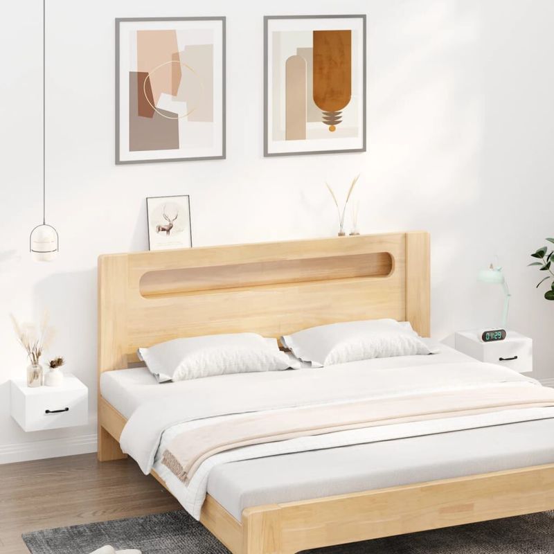 Comodini-a-Muro-2-pz-Bianco-Lucido-35x35x20-cm