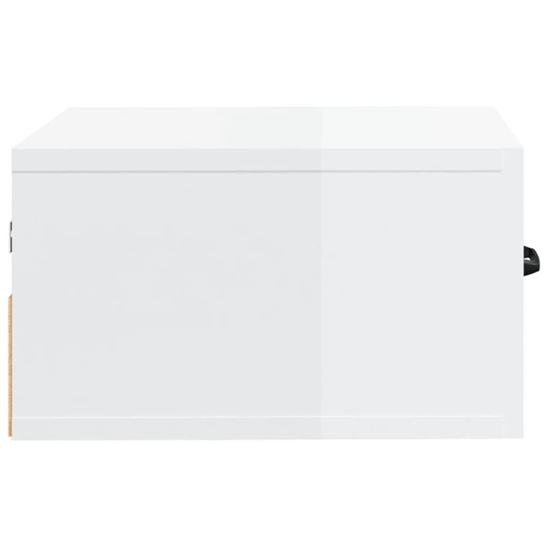 Comodini-a-Muro-2-pz-Bianco-Lucido-35x35x20-cm
