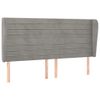 Testiera-ad-Orecchio-Grigio-Chiaro-183x23x78-88-cm-in-Velluto