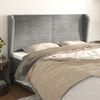 Testiera-ad-Orecchio-Grigio-Chiaro-183x23x78-88-cm-in-Velluto