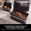 Ninja-AF500EU-friggitrice-Doppia-104-L-Indipendente-2470-W-Friggitrice-ad-aria-calda-Nero-Acciaio-inossidabile