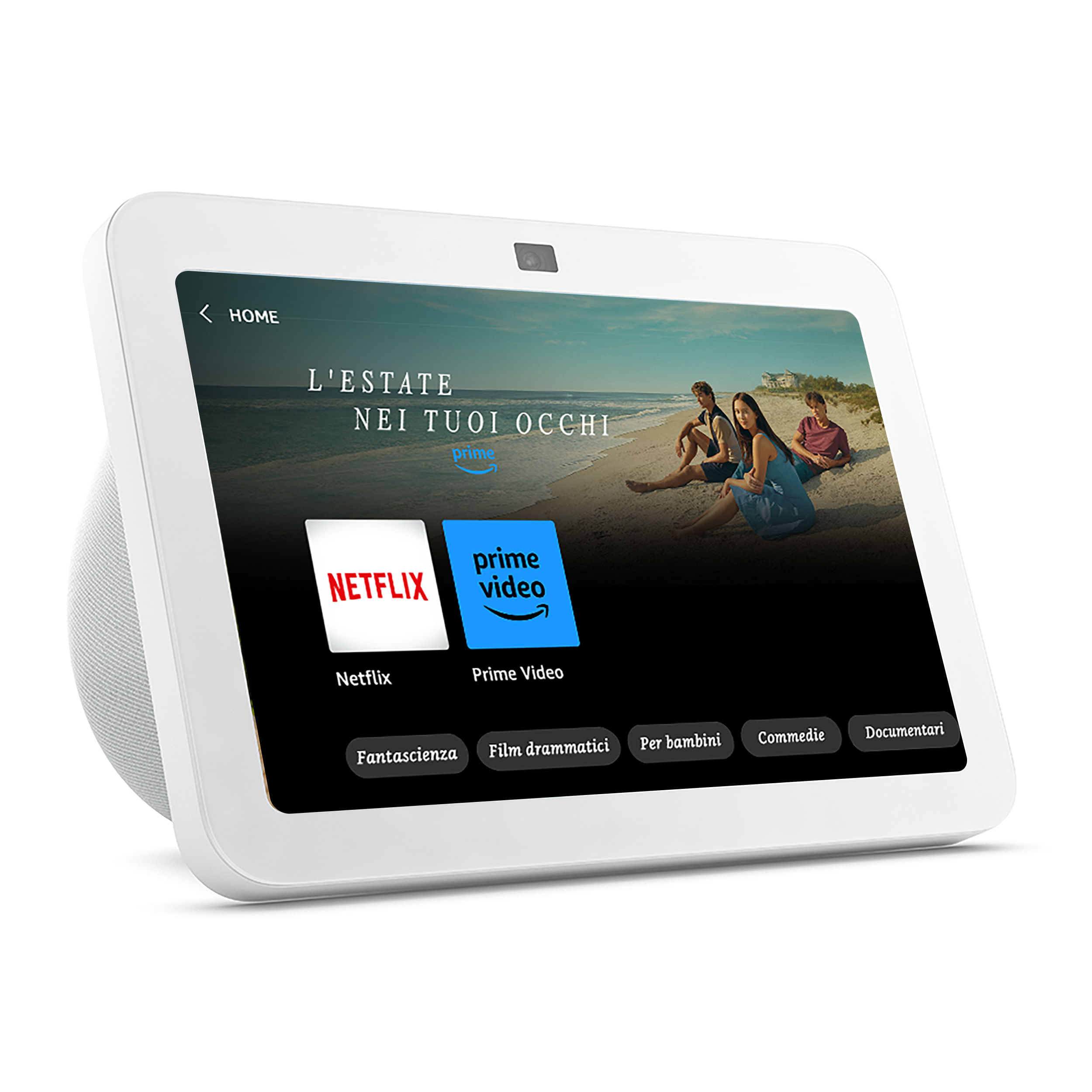 Amazon Echo Show 8 (3ª gen., modello 2023) | Schermo touch intelligente HD con audio spaziale