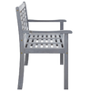 vidaXL-Panca-da-Giardino-3-Posti-con-Cuscino-150cm-Grigia-in-Eucalipto