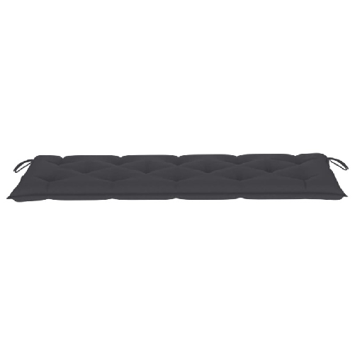 vidaXL-Panca-da-Giardino-3-Posti-con-Cuscino-150cm-Grigia-in-Eucalipto