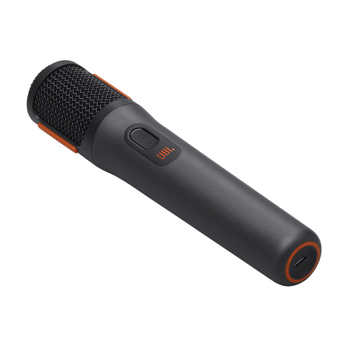 JBL-Wireless-Microphone-Set-con-2-Microfoni-Wireless-e-Ricevitore-Wireless-UHF-a-2-Canali-Ricaricabile-Pattern-Polare-Cardioide-Compatibili-con-Diffusori-PartyBox-Incluse-Batterie-AA-Nero