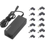 Sandberg Laptop AC Adapter 90W EU+UK adattatore e invertitore Interno Nero