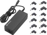 Sandberg-Laptop-AC-Adapter-90W-EU-UK-adattatore-e-invertitore-Interno-Nero