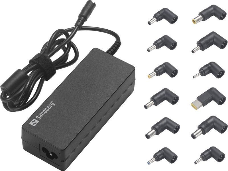 Sandberg-Laptop-AC-Adapter-90W-EU-UK-adattatore-e-invertitore-Interno-Nero