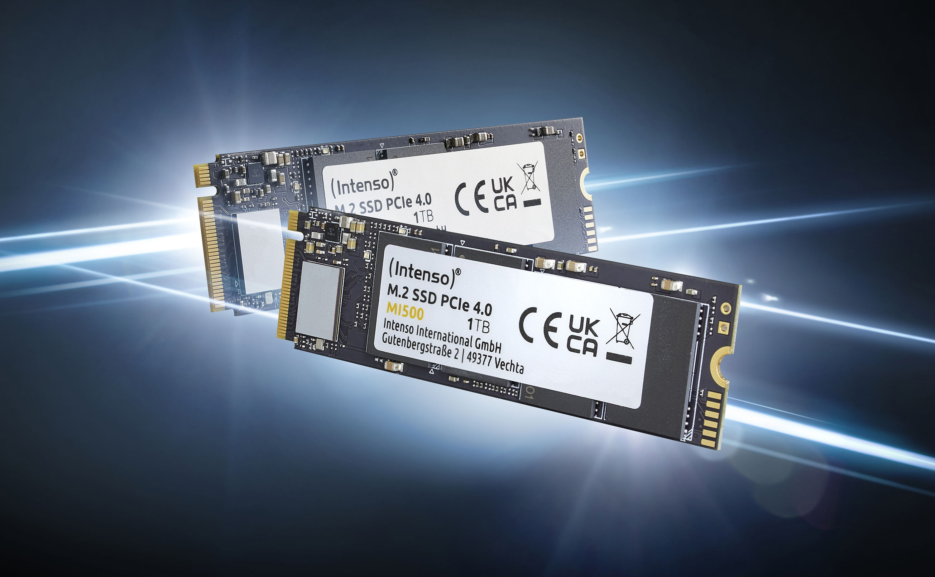 Intenso 3836450 drives allo stato solido 500 GB M.2 PCI Express 4.0 NVMe