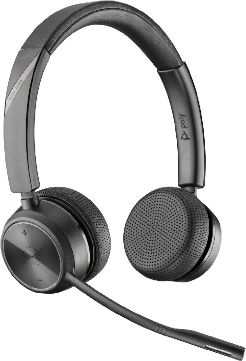 Poly cuffie biaurali per ufficio savi 7220 dect 1880-1900 mhz