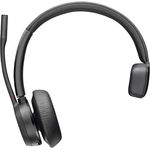 Poly cuffie voyager 4310 usb-c certificate per microsoft teams + dongle bt700