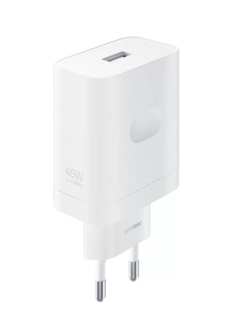 Realme RMTC45W Caricabatterie per dispositivi mobili Universale Bianco AC Ricarica rapida Interno