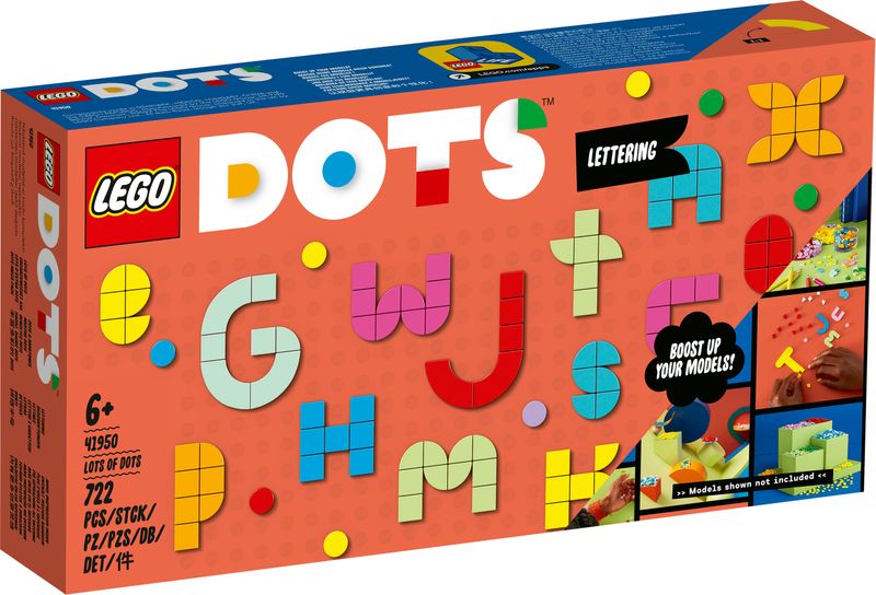 LEGO-DOTS-41950-MEGA-PACK---Lettere-e-Caratteri-Lavoretti-Creativi-Fai-Da-Te-per-Decorare-Giochi-per-Bambini-di-6--Anni