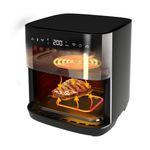 Cecotec-Cecofryegrill-Duoheat-8000-Friggitrice-Ad-Aria-8-Litri-2200W-Nero