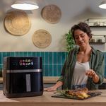 Cecotec-Cecofryegrill-Duoheat-8000-Friggitrice-Ad-Aria-8-Litri-2200W-Nero