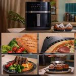 Cecotec-Cecofryegrill-Duoheat-8000-Friggitrice-Ad-Aria-8-Litri-2200W-Nero