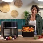 Cecotec-Cecofryegrill-Duoheat-8000-Friggitrice-Ad-Aria-8-Litri-2200W-Nero
