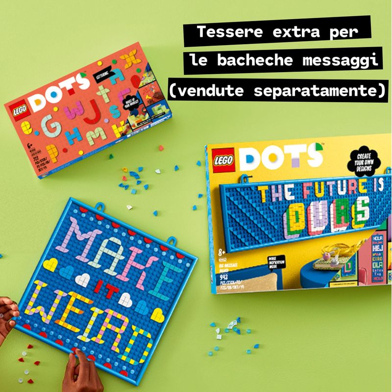 LEGO-DOTS-41950-MEGA-PACK---Lettere-e-Caratteri-Lavoretti-Creativi-Fai-Da-Te-per-Decorare-Giochi-per-Bambini-di-6--Anni