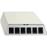 Rutenbeck PP-UM A-6 Ap rw - Patchpanel (Blindblech) - Oberflche montierbar, geeignet f¼r Wandmontage