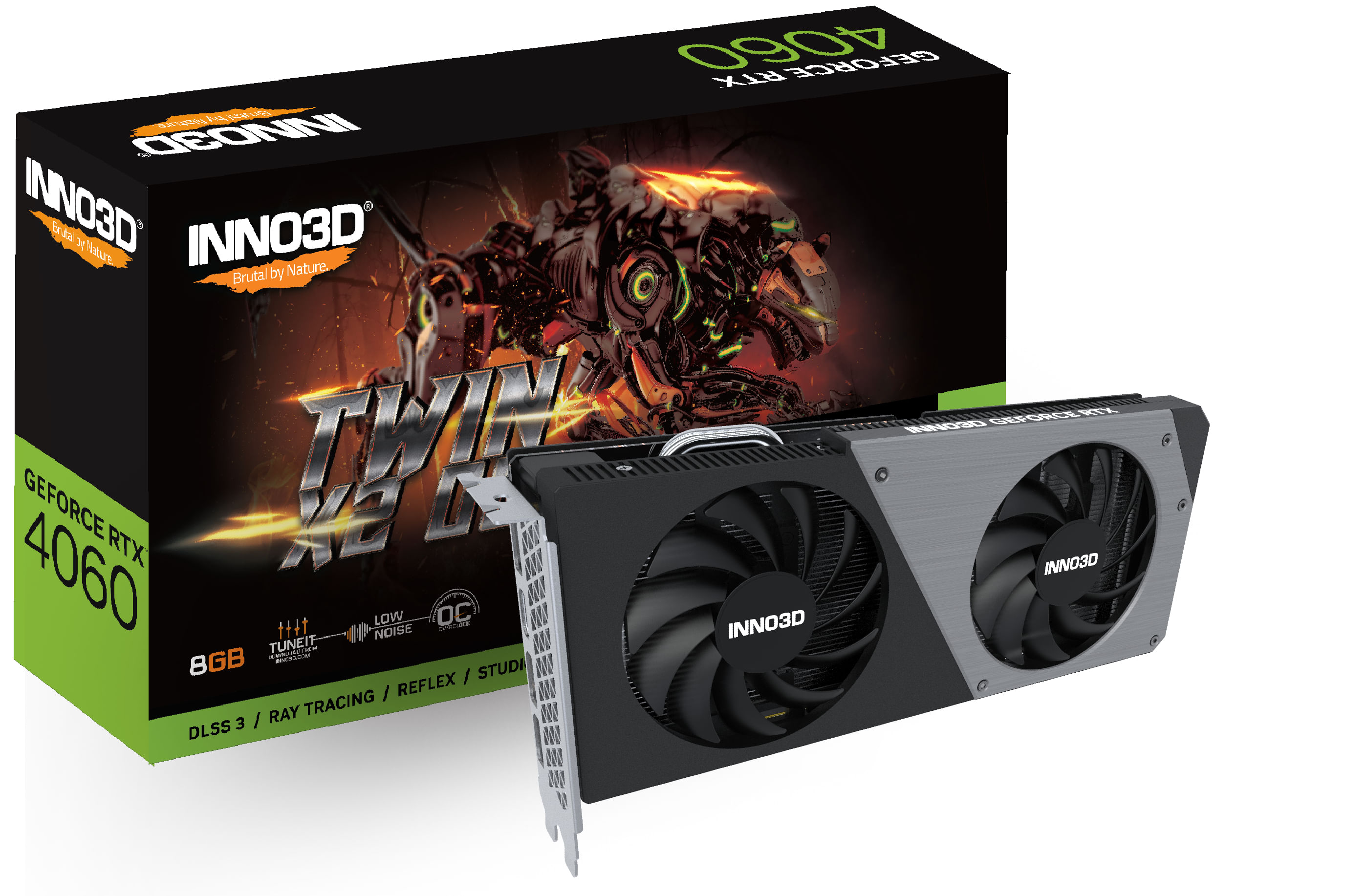 Inno3D N40602-08D6X-173051N scheda video NVIDIA GeForce RTX 4060 8 GB GDDR6