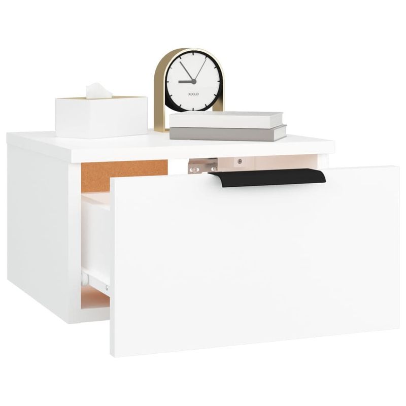 Comodino-a-Muro-Bianco-34x30x20-cm