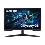 Samsung G55C Monitor PC 68,6 cm (27") 2560 x 1440 Pixel Wide Quad HD LED Nero