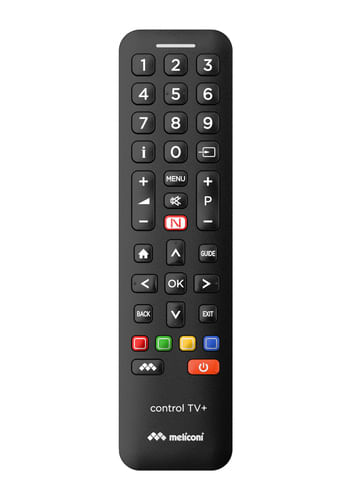 Meliconi control tv+ telecomando ir wireless pulsanti