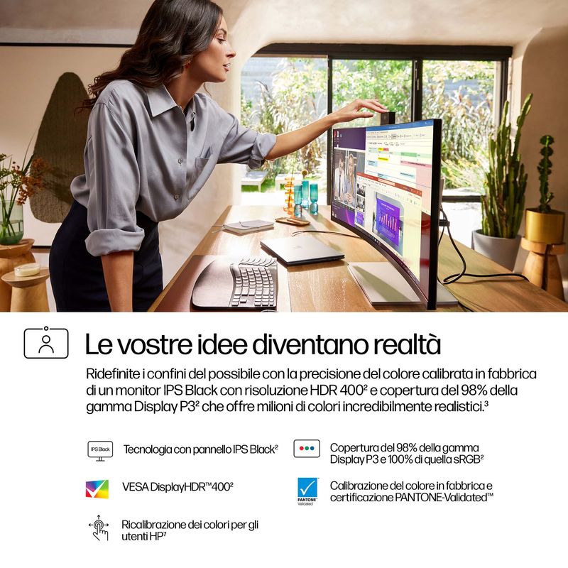 Hp-Monitor-Curvo-34-Led-Ips-Wqhd-21-9-5Ms-400-Cdm-Serie-7-Pro-734Pm-Srbg-99-Webcam-Dp-Hdmi