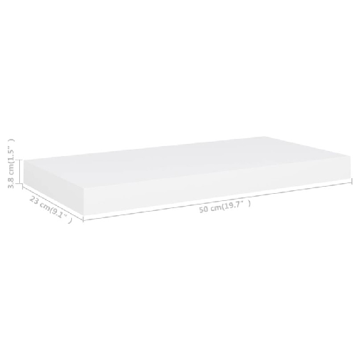 vidaXL-Scaffale-a-Parete-Bianco-50x23x38-cm-in-MDF