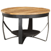 vidaXL-Tavolino-da-Caffe-Ø68x43cm-in-Legno-di-Mango-Grezzo-